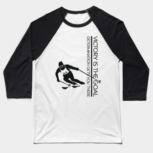 Victory Goal Ski Baseball T-Shirt